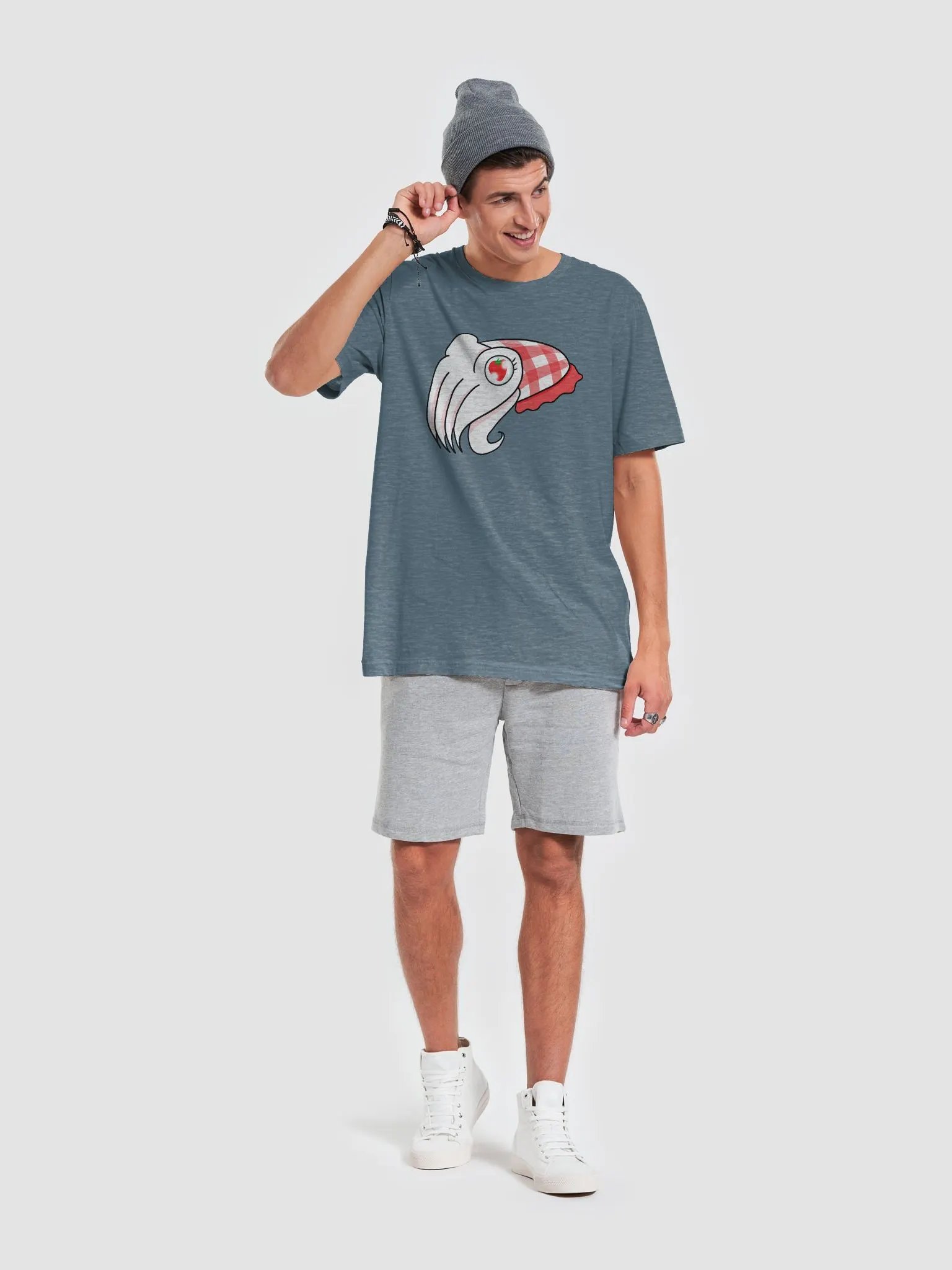 Strawberry Plaid Cuttlefish Tee product image (6)