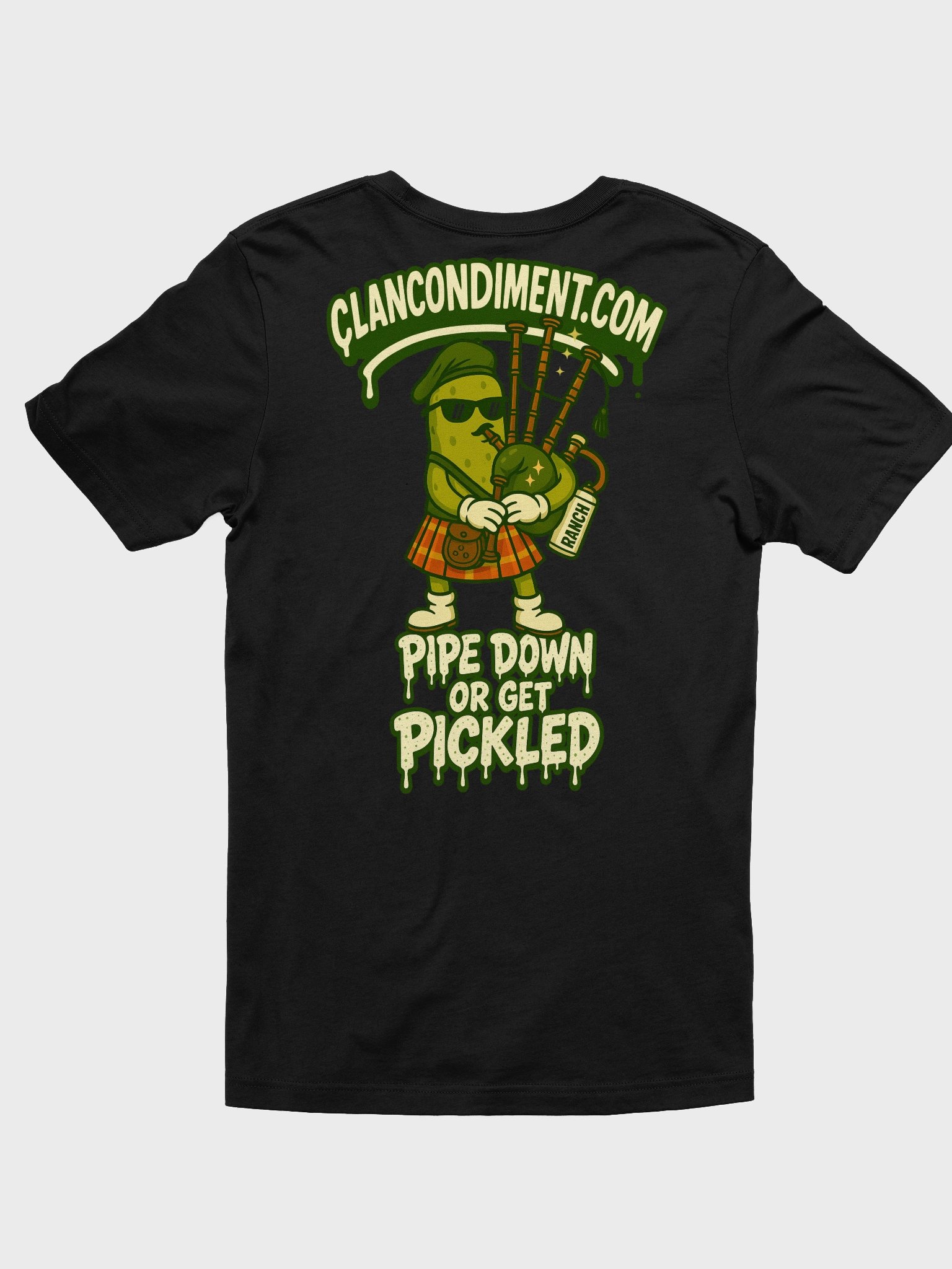 Pickle Ranch Piper Tee – Pipe Down or Get Pickled! product image (4)