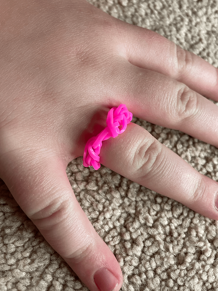 Pink Loom Ring! product image (2)