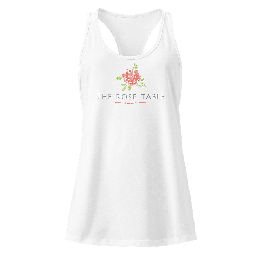 Rose Table Racerback Tank product image (5)