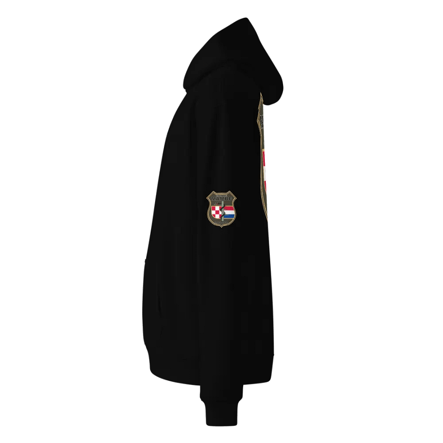 CRNE MAMBE Shield Emblem Oversized Hoodie product image (7)