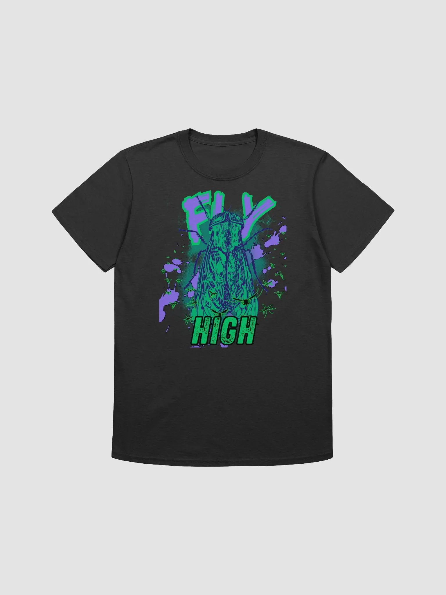 Vibrant Fly Graphic Unisex T-Shirt product image (2)