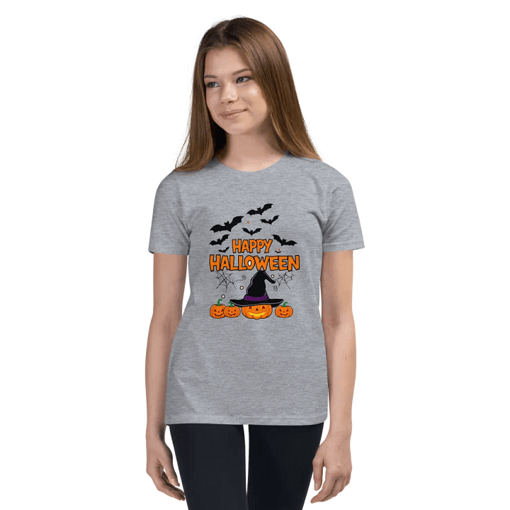 Happy Halloween Youth T-shirt product image (2)