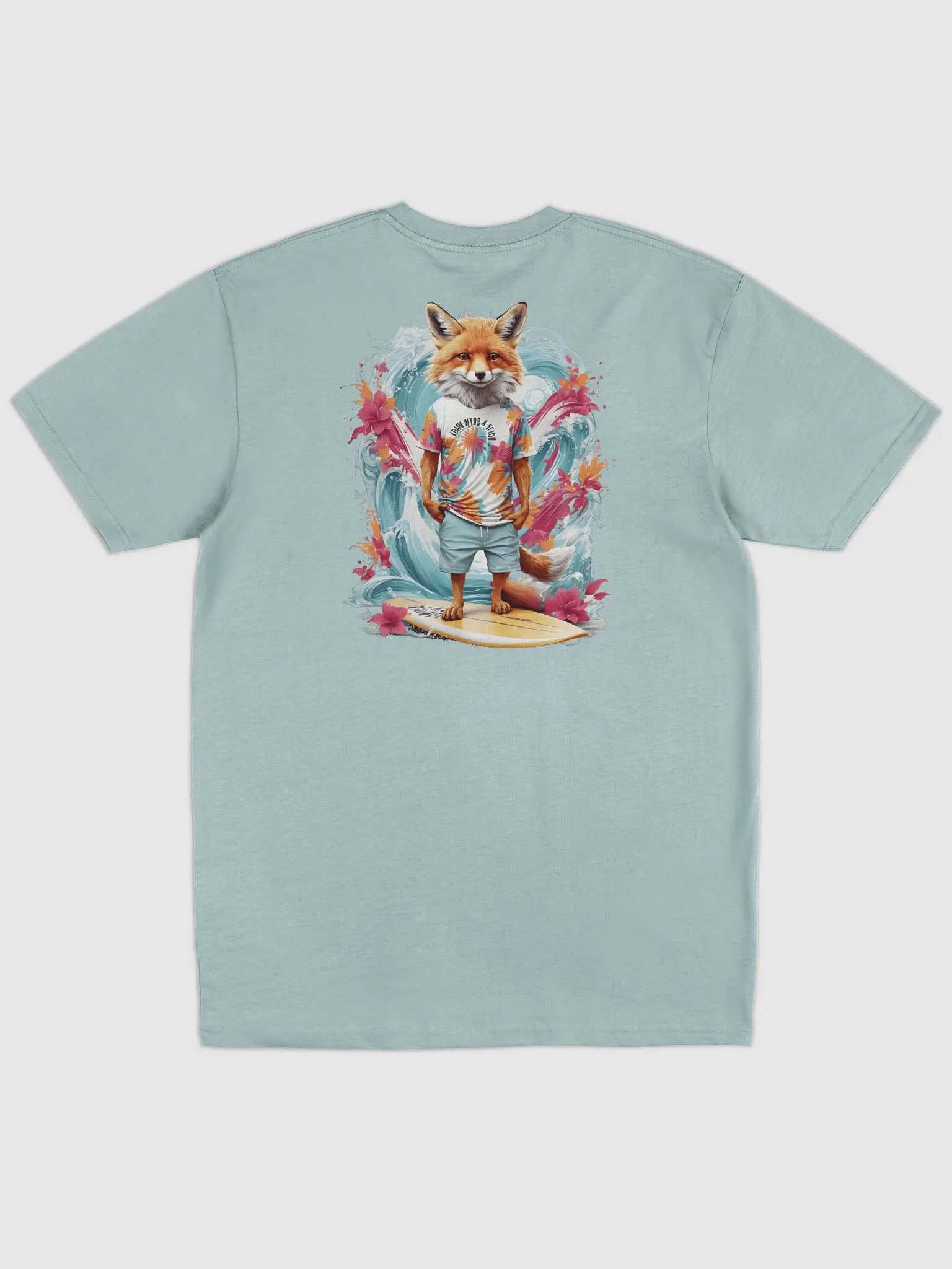 Surfing Fox Men's Graphic Tee product image (10)