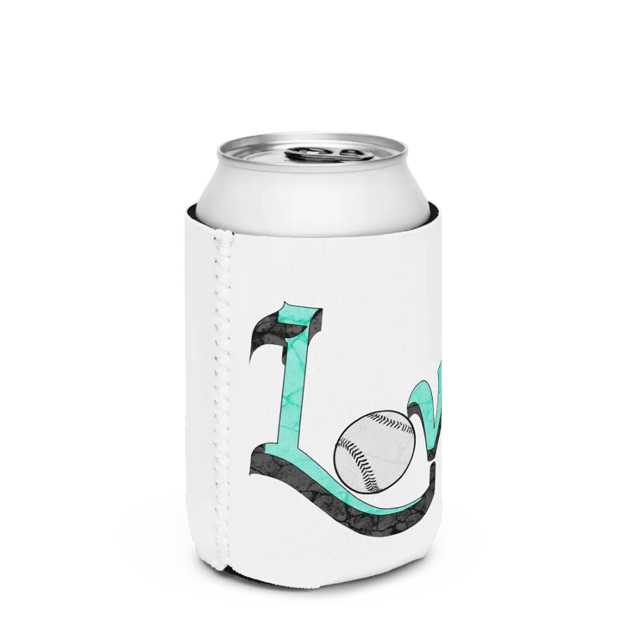 Love Baseball Can Cooler product image (2)