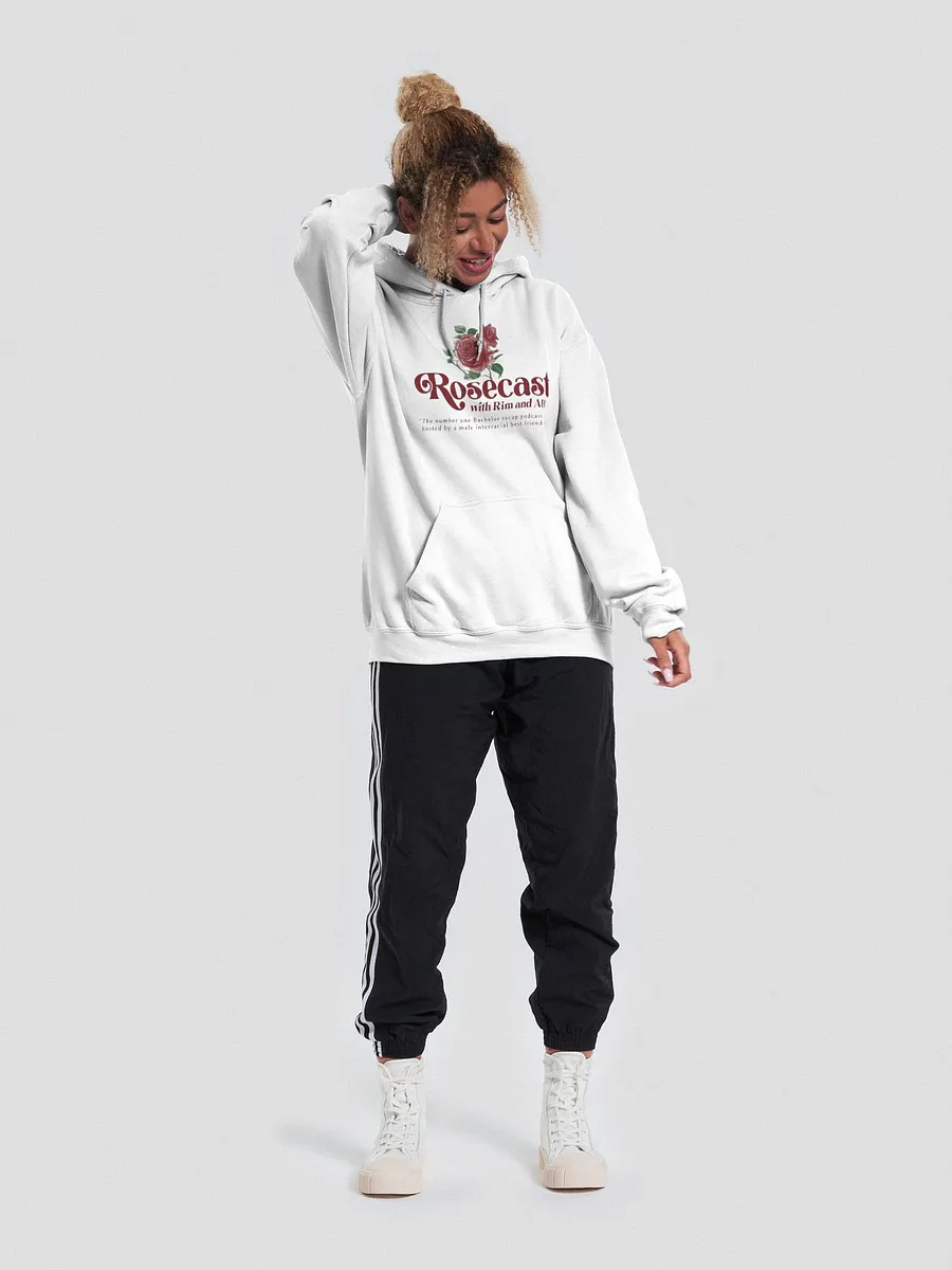 Retro roses hoodie on sale