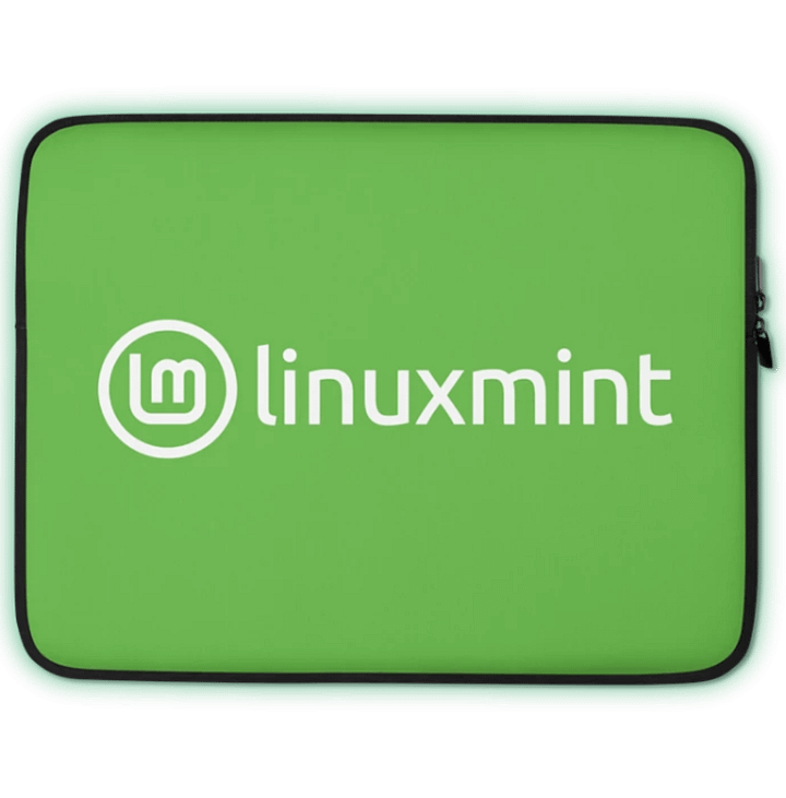 Laptop Sleeve with Linux Mint Logo product image (1)