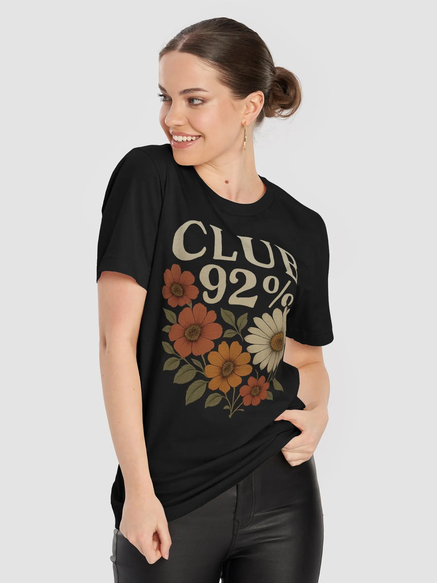 Club 92% Floral Tee product image (8)