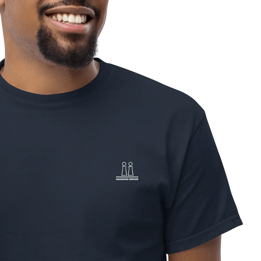 Hanging Pawns embroidered logo T-shirt product image (6)