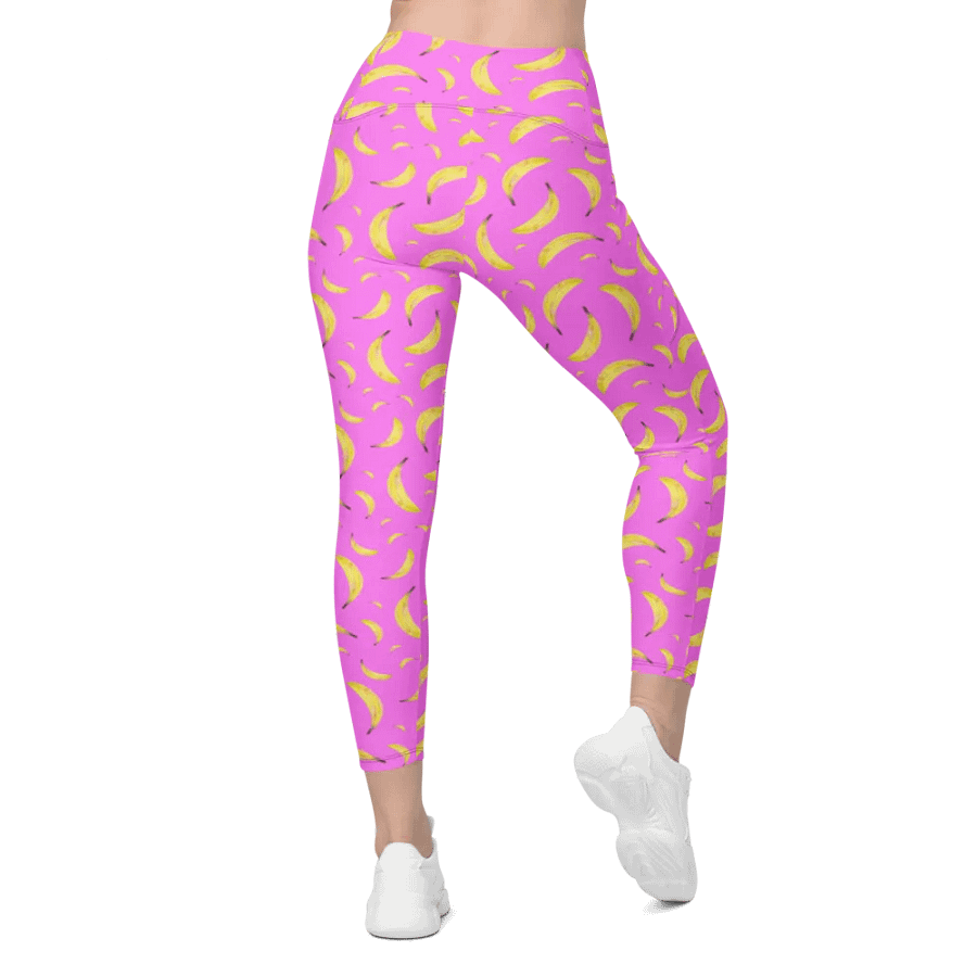 Bananapalooza pink leggings product image (3)
