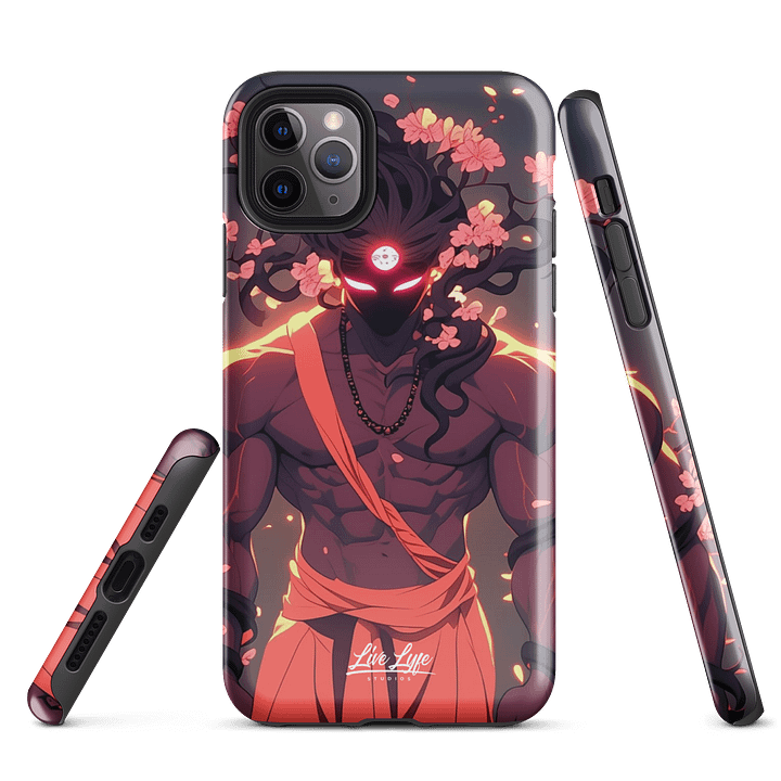 Blossom Deity Fire & Flow Phone Case, Protective Phone Case product image (1)