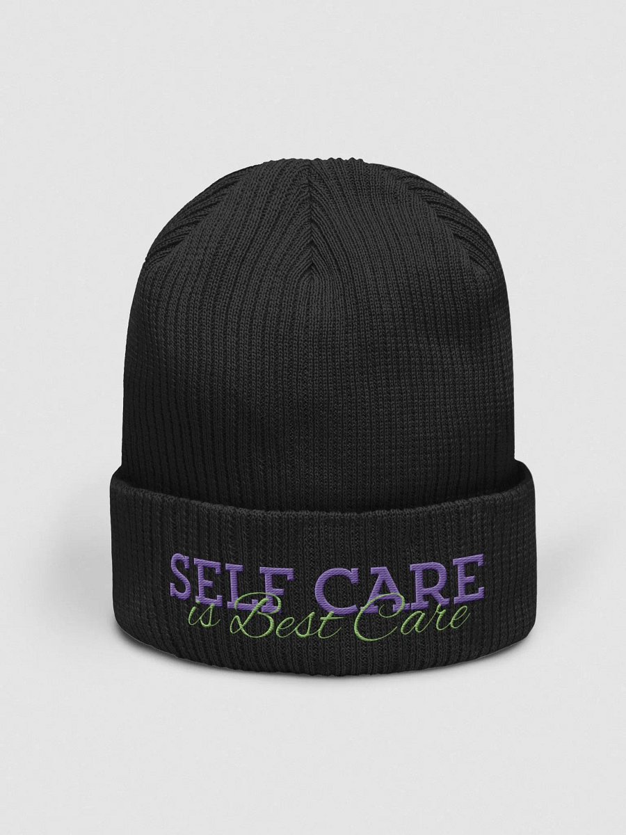 Self Care Ribbed Beenie product image (2)