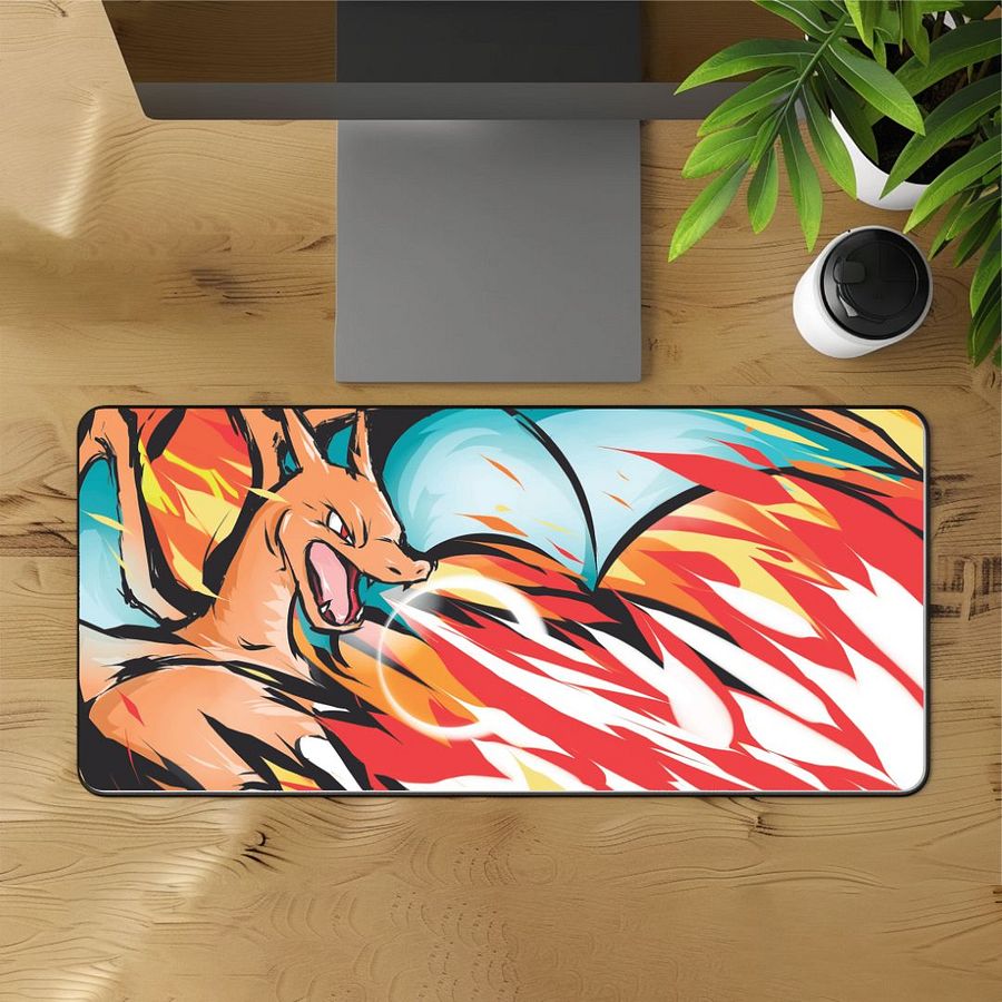 Pokémon Charizard Firestorm Desk Mat - 12"x22" product image (1)