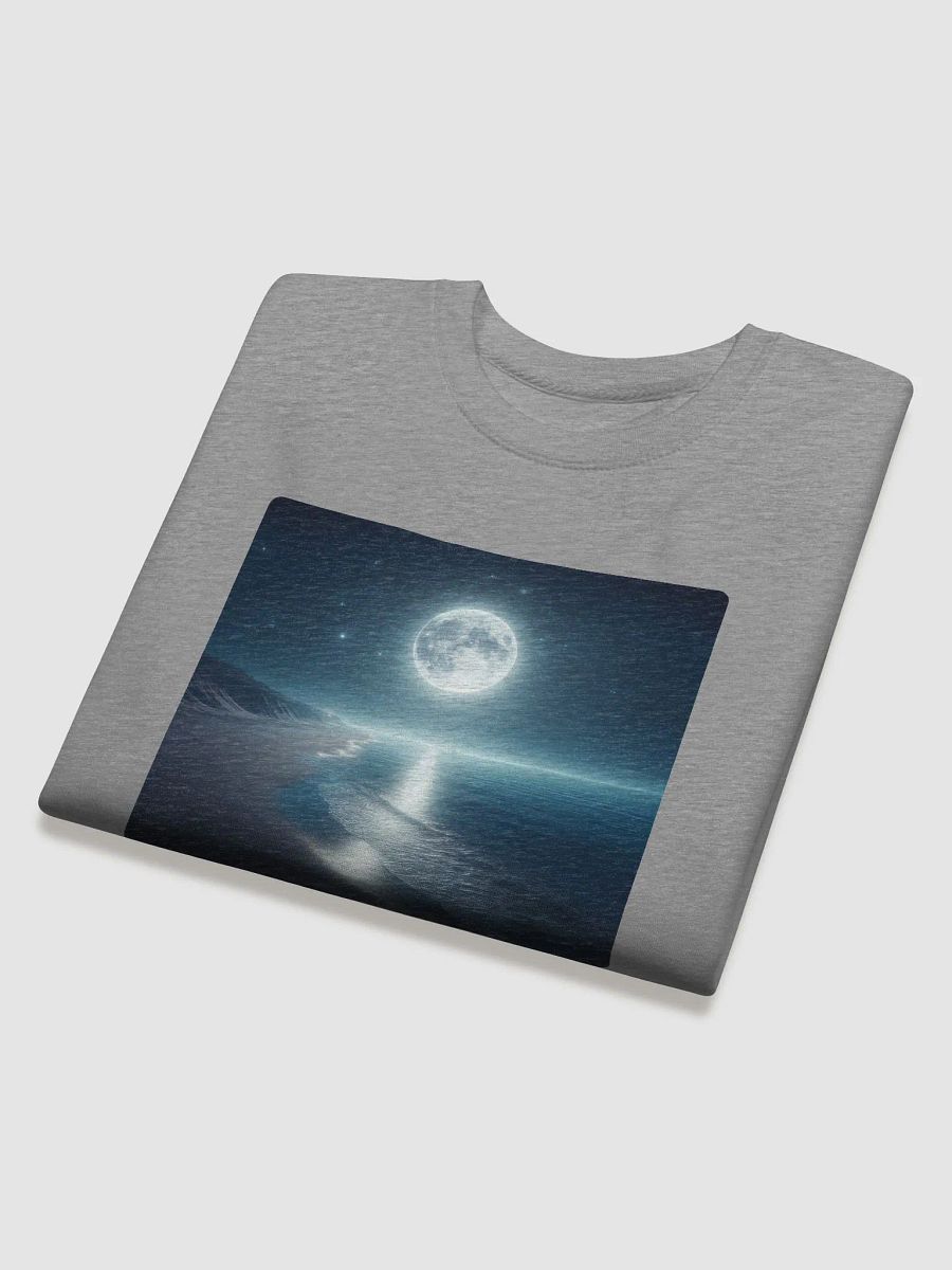 Moonlit Shores Premium Sweatshirt | AI Design product image (1)