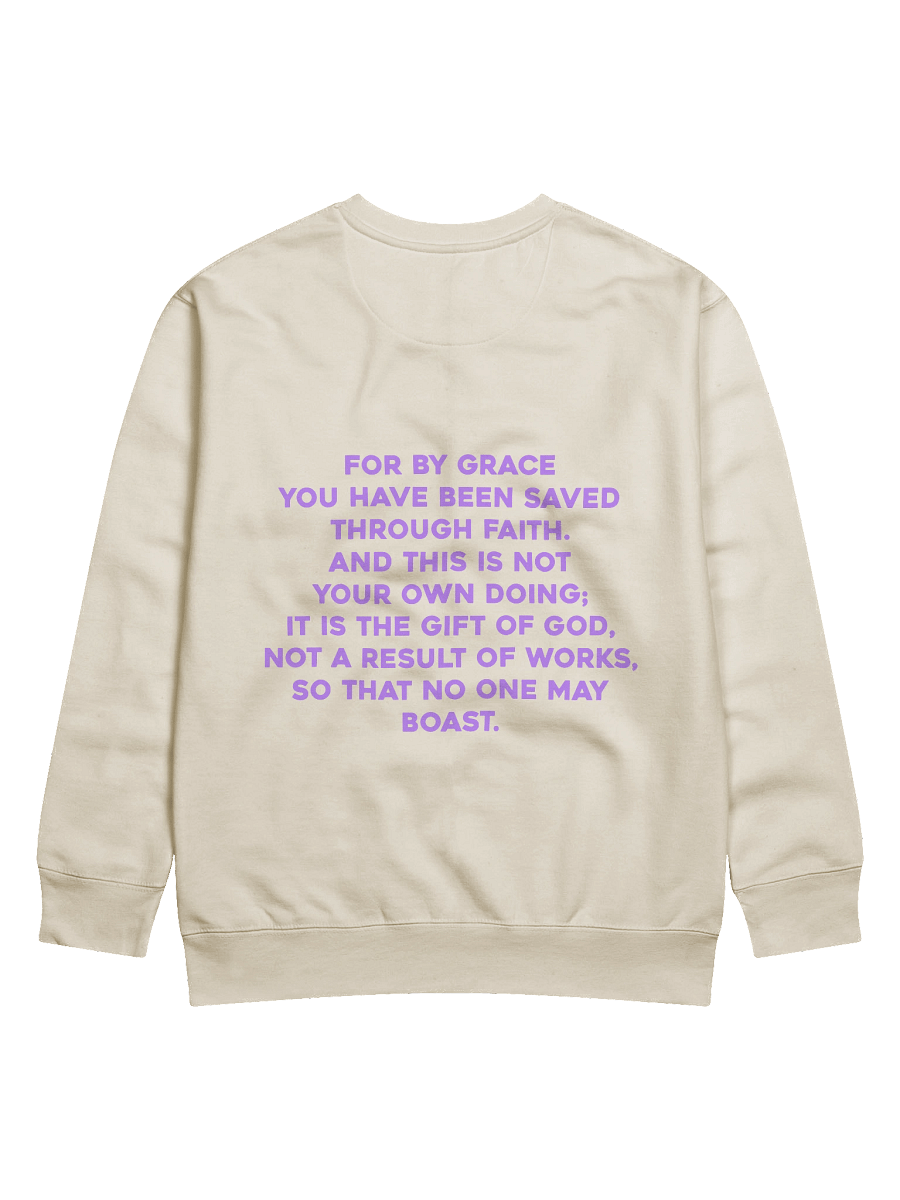 By Grace Through Faith Cross Sweatshirt product image (28)