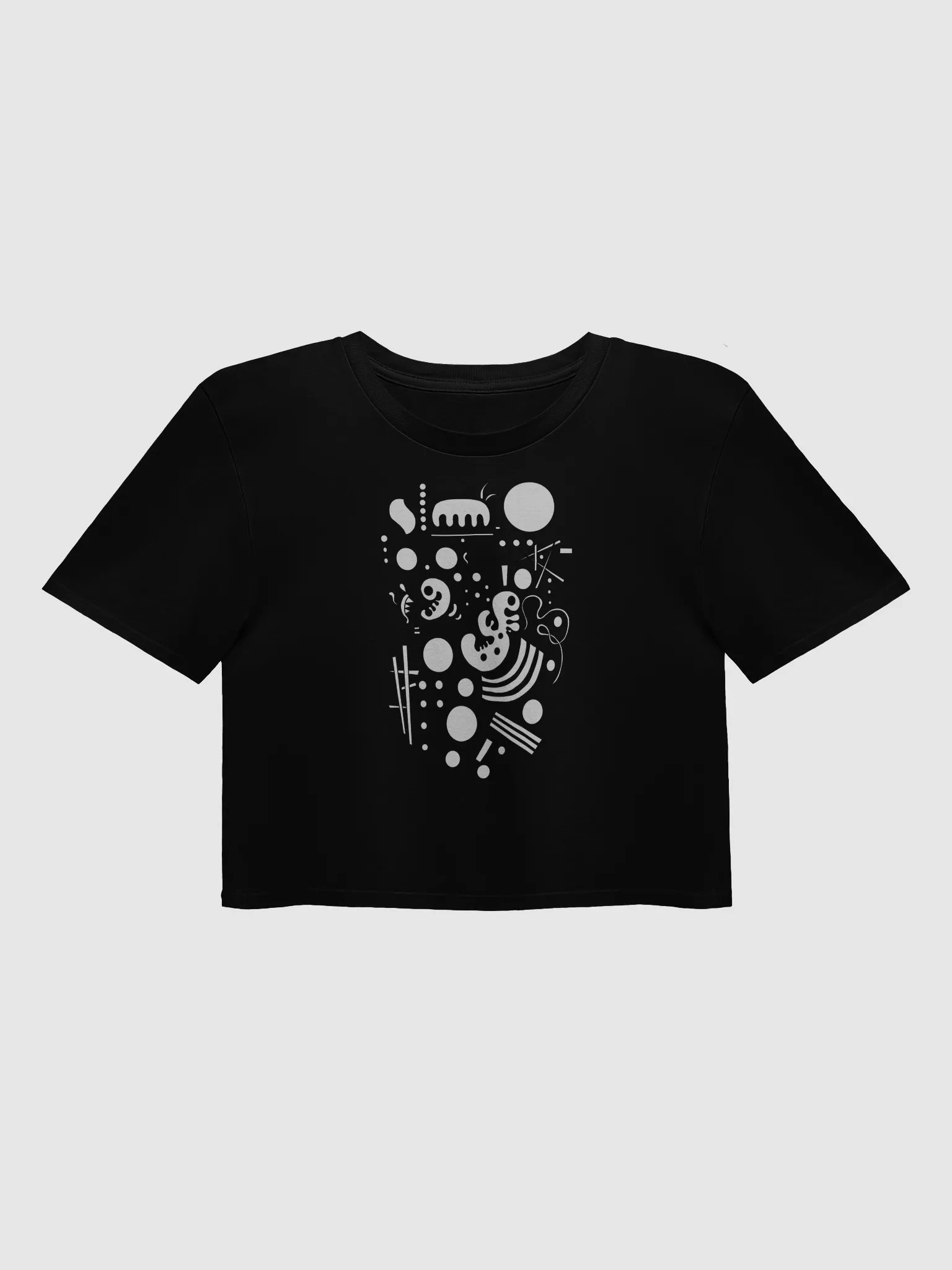 Color-Your-Own Kandinsky Crop Top product image (2)