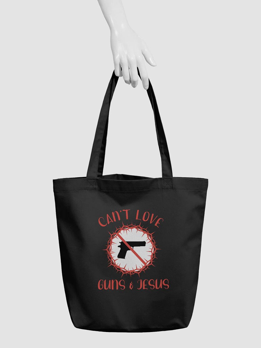 Can't Love Guns And Jesus Tote product image (3)