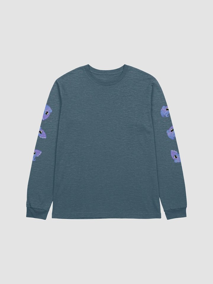!Purple tumbling cuttlefish - long sleeve tee product image (1)