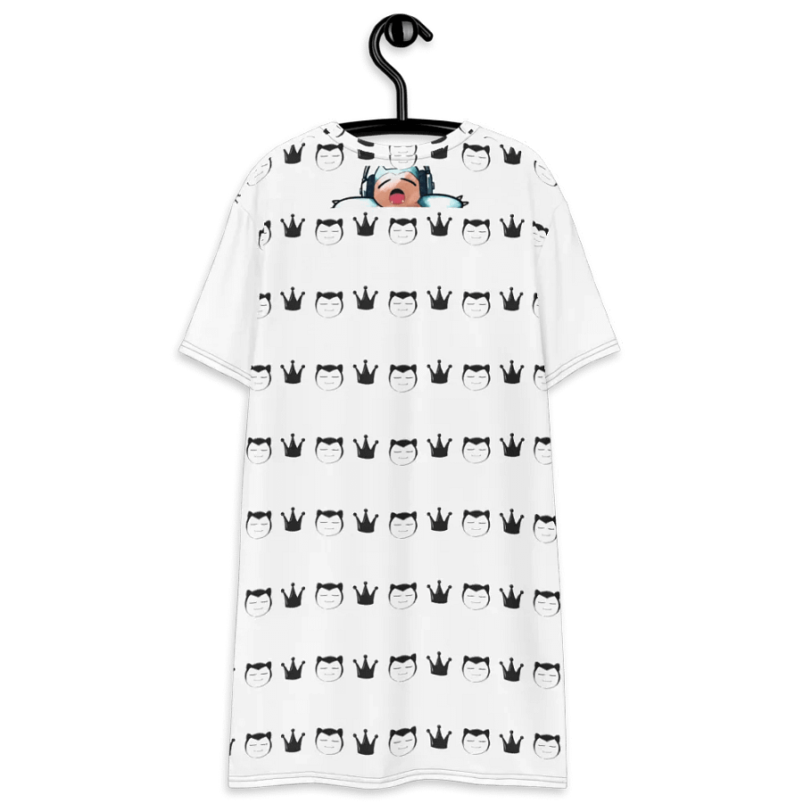 Flickering Grid All-Over T-Shirt Dress product image (7)