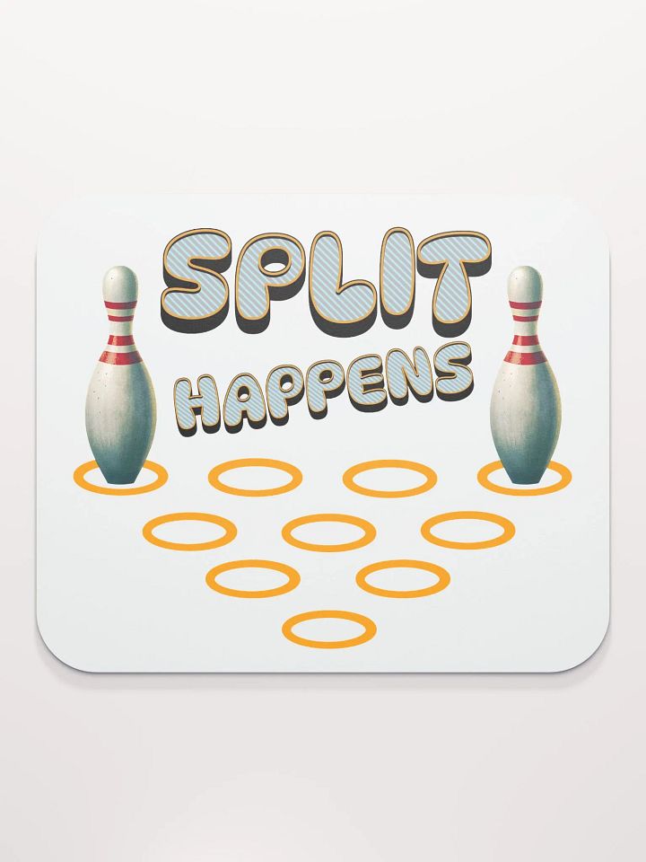 Split Happens 10pin Bowling Classic Mouse Pad product image (1)