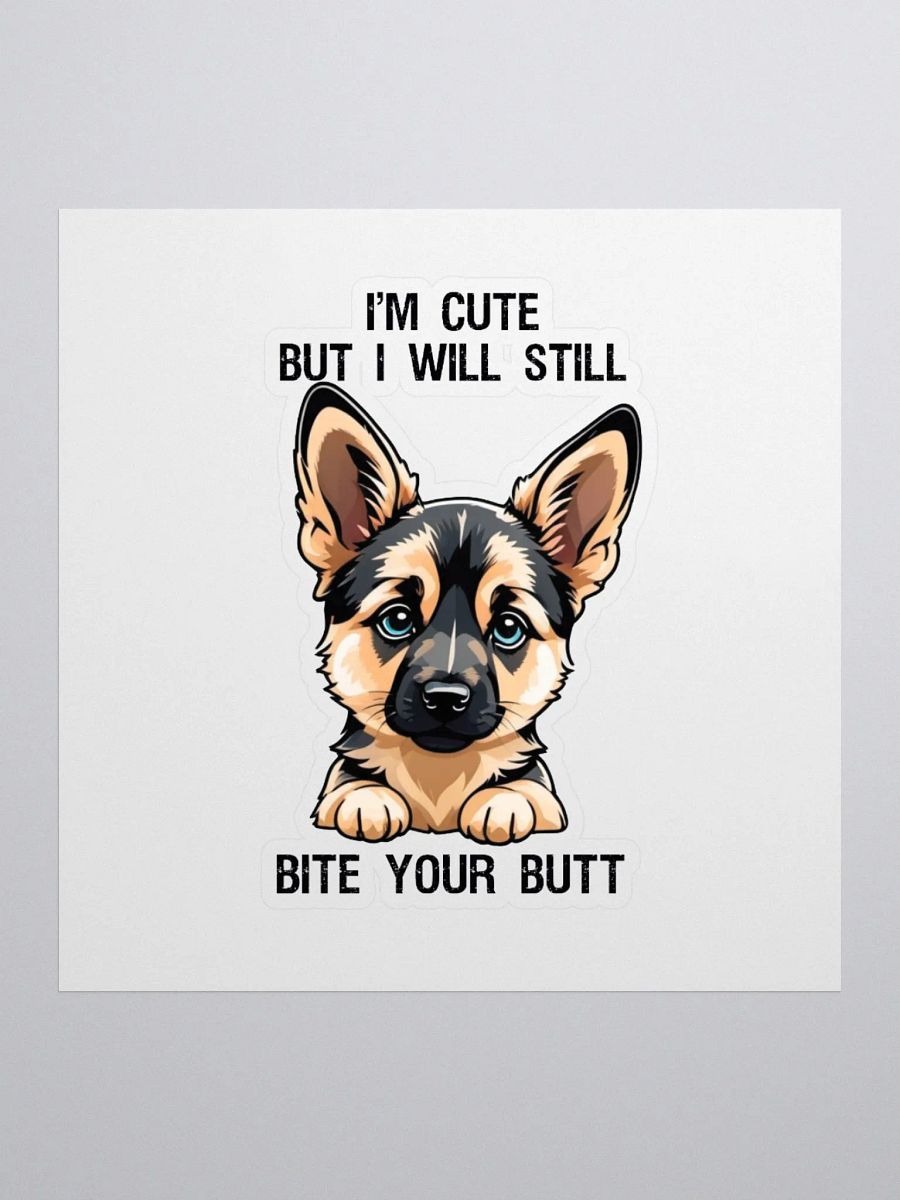 Cute but Fierce Kiss Cut Stickers product image (1)