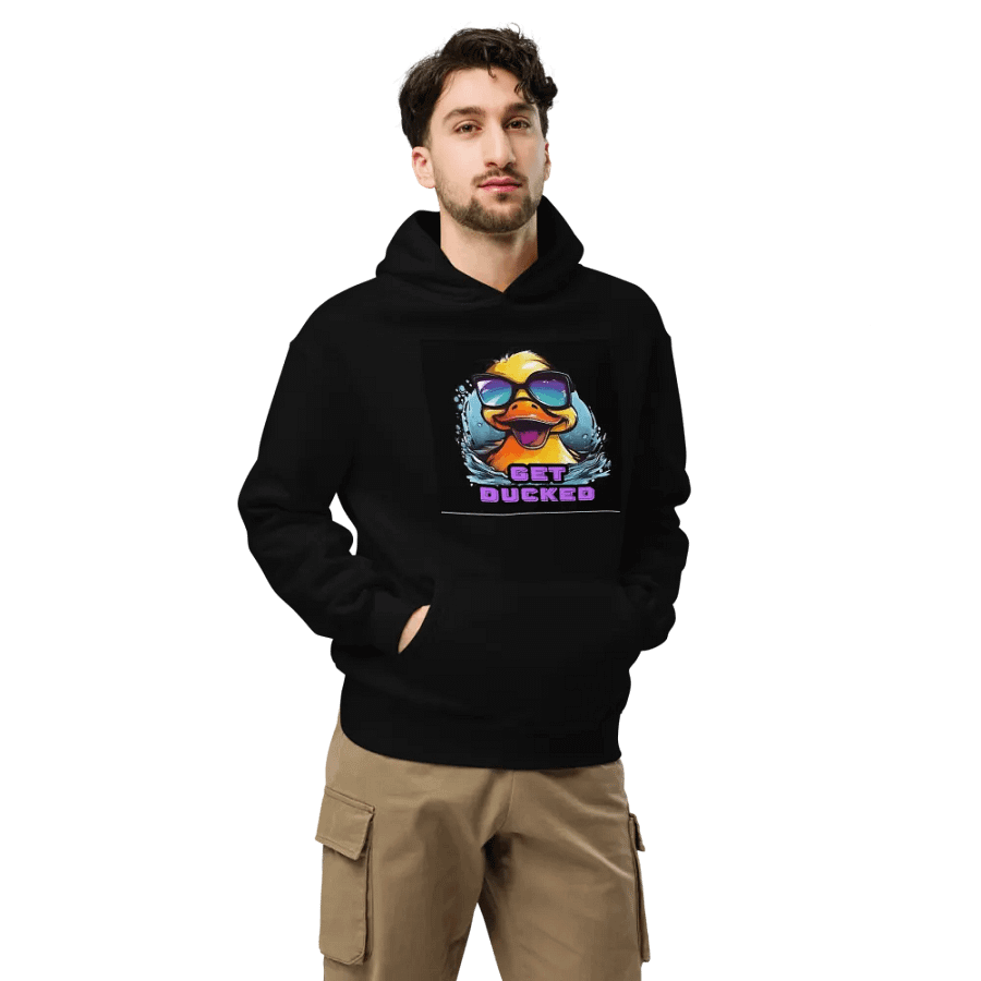 Splashy Duck Oversized Hoodie product image (7)