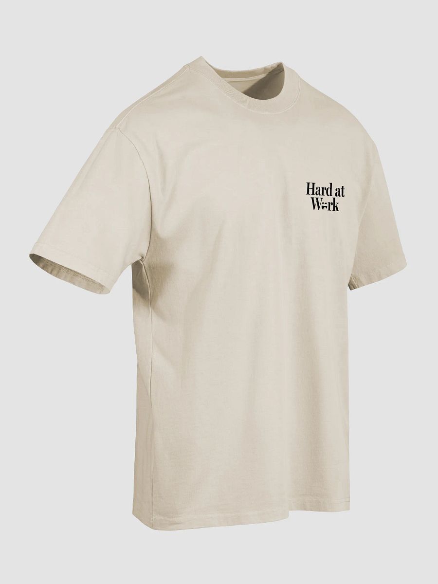 Hard at Work Oversized T-Shirt (Bone) product image (7)