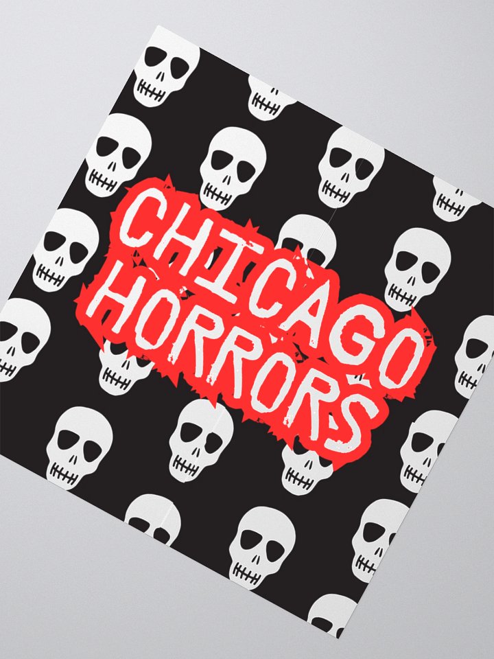 Chicago Horrors Skull Stickers product image (4)
