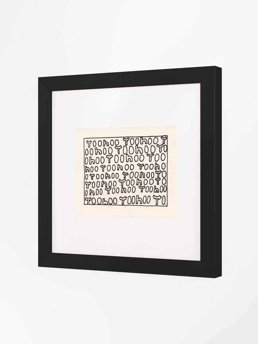 yoohoo Panel Card Print Framed product image (4)