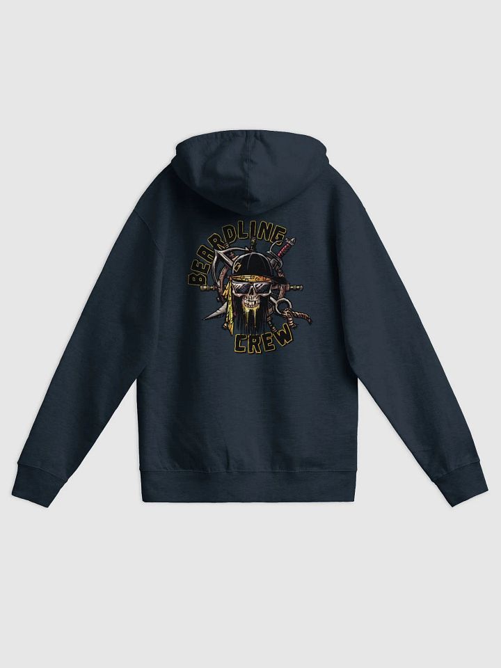 Beardling Crew Skull - Zip Up Hoodie - Unisex sizing product image (13)
