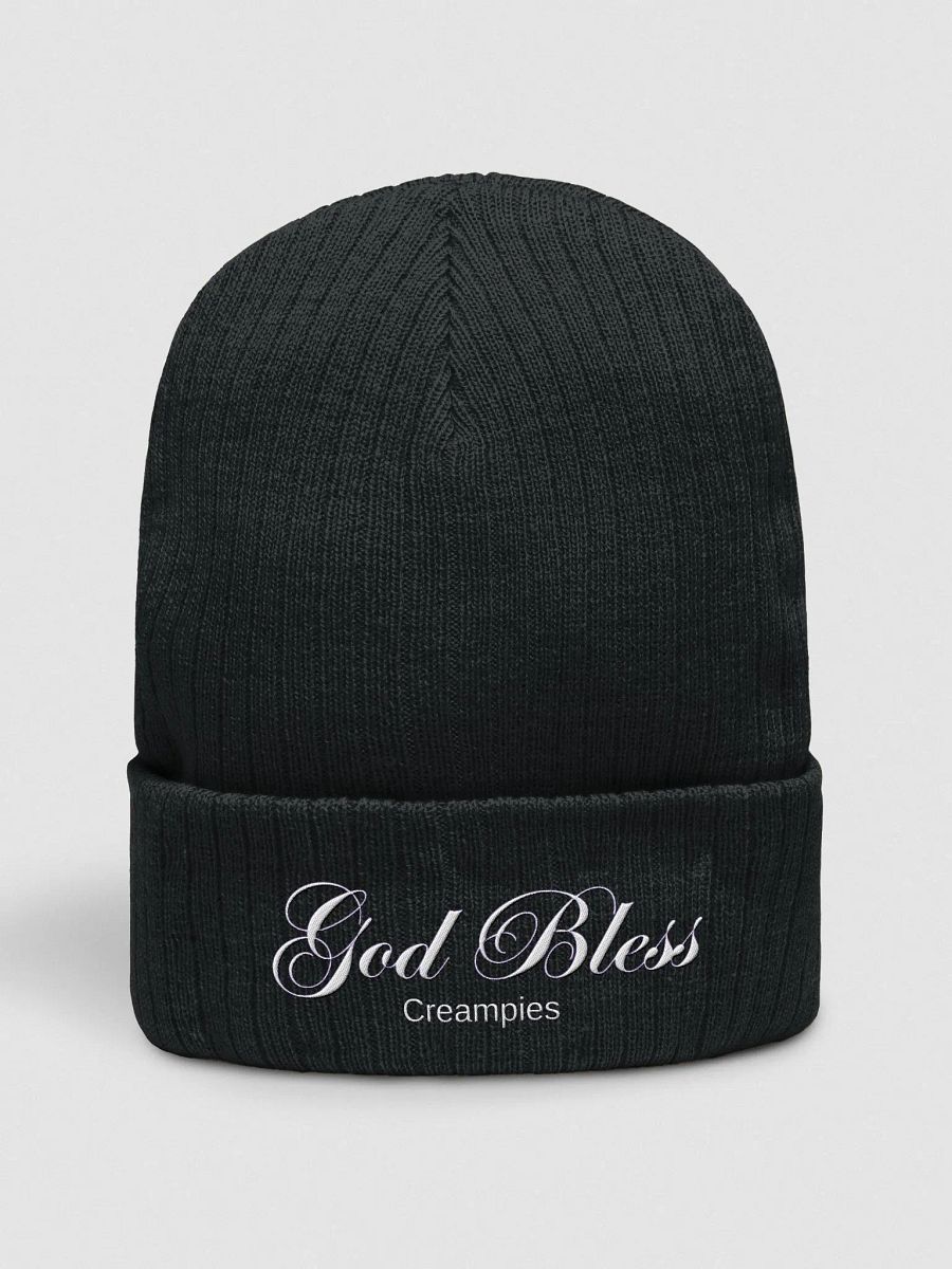 God Bless Creampies Beanie product image (1)