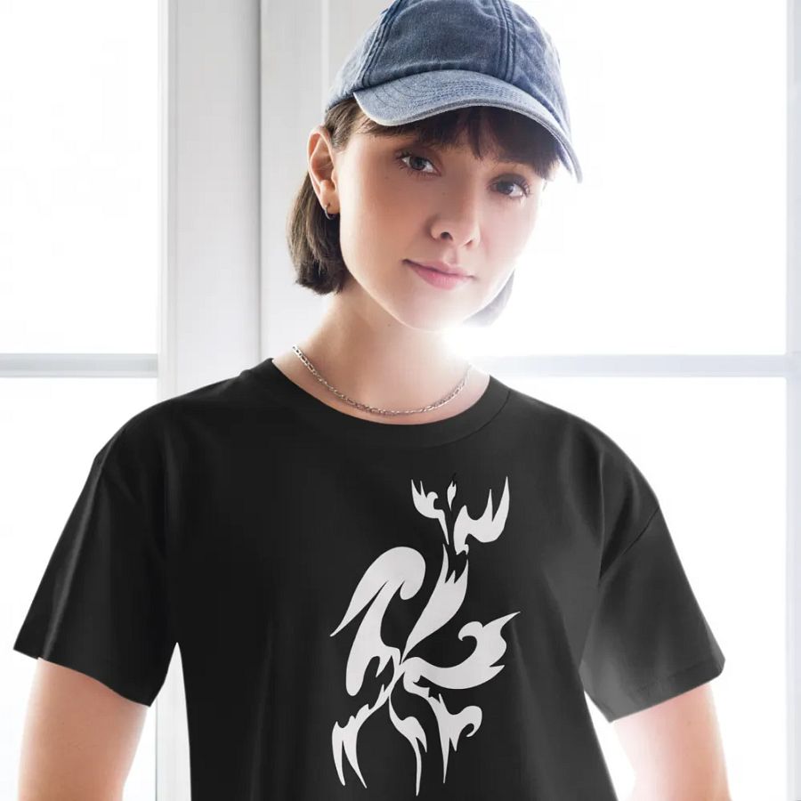 Fluttering Bird crop top product image (12)