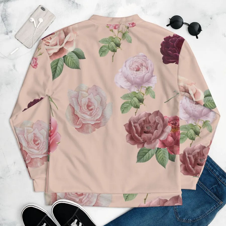 Blossom Burst Bomber Jacket product image (7)