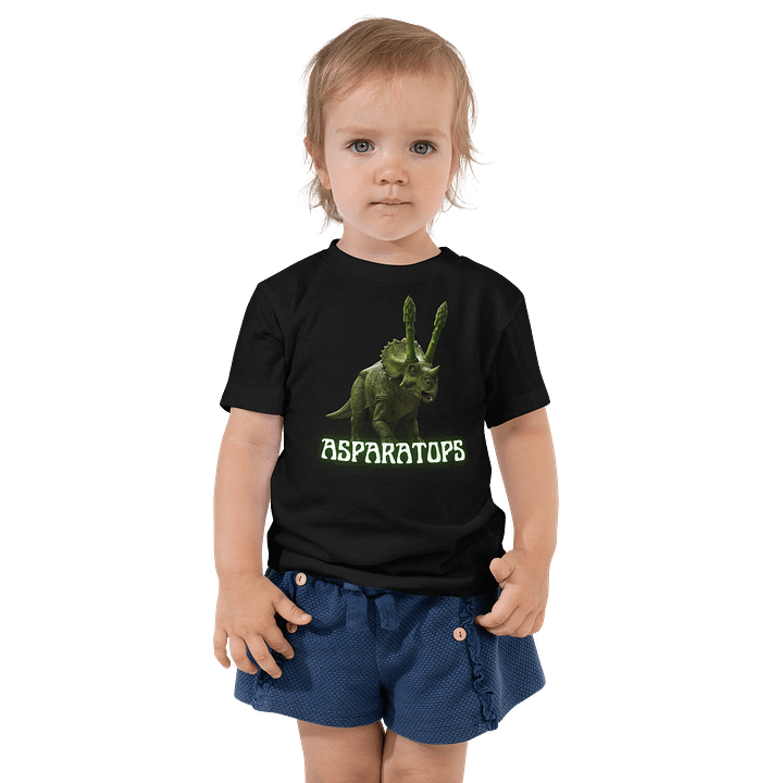 Asparatops - Triceratops and Asparagus Dinosaur Shirt product image (1)