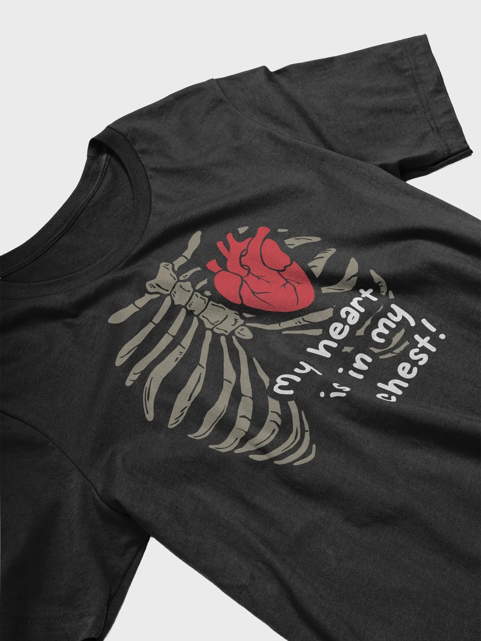 My Heart Is In My Chest V1 - Bella+Canvas Supersoft T-Shirt product image (11)