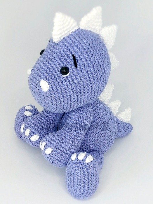 USA Pattern - Amigurumi Crochet Dinosaur product image (5)