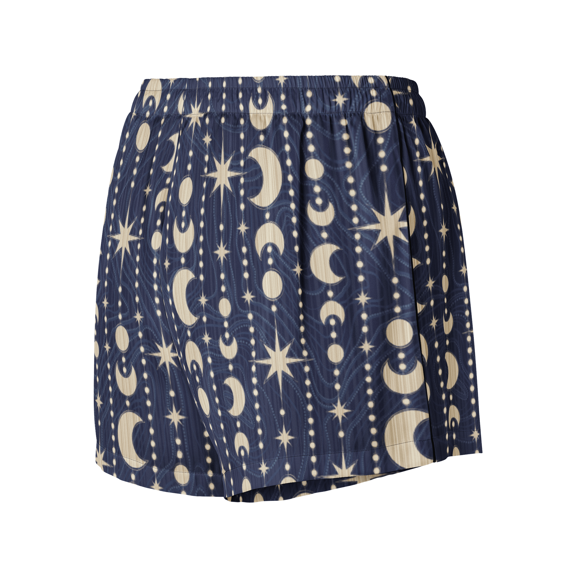 Celestial Dreams - Stars and Moons Pajama Shorts product image (2)