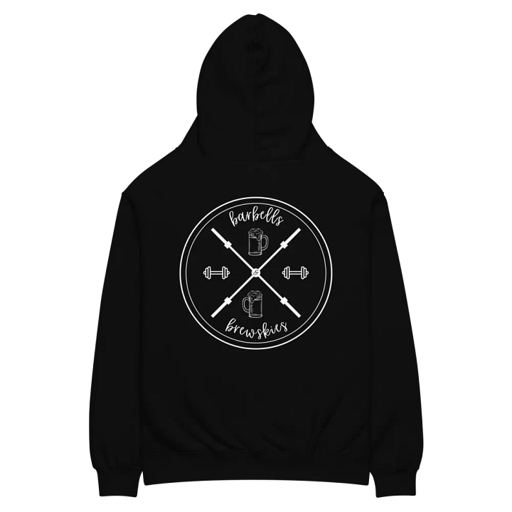 Barbells & Brewskies x Emblem Unisex Hoodie product image (2)