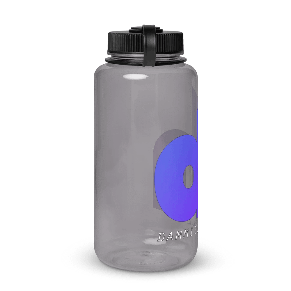 d2h Logo Wide Mouth Plastic Water Bottle (32oz) product image (5)