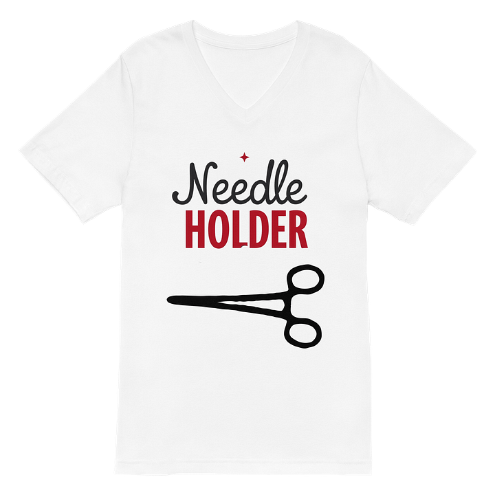 Starstruck Needle Holder V-Neck Tee product image (2)