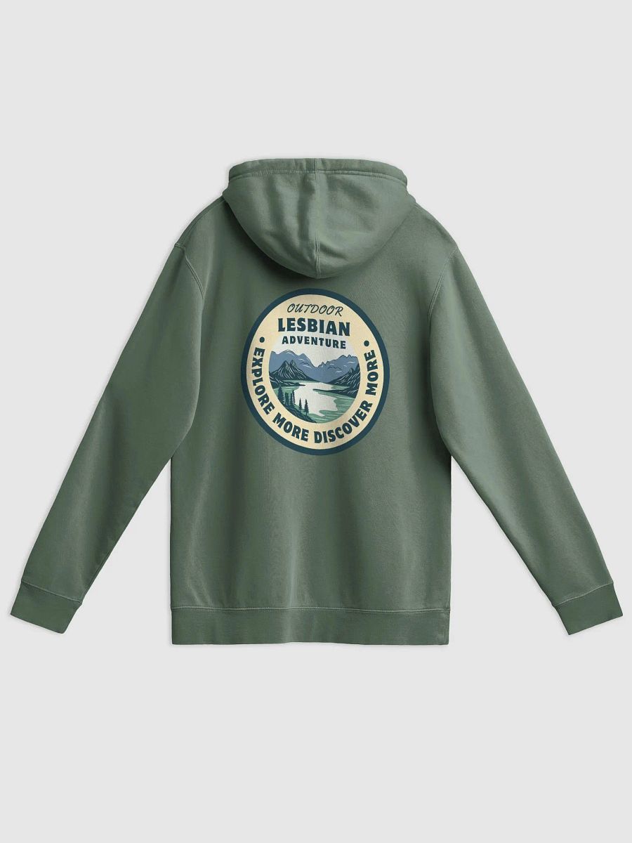 Outdoor Lesbian Adventure Badge Hoodie product image (23)