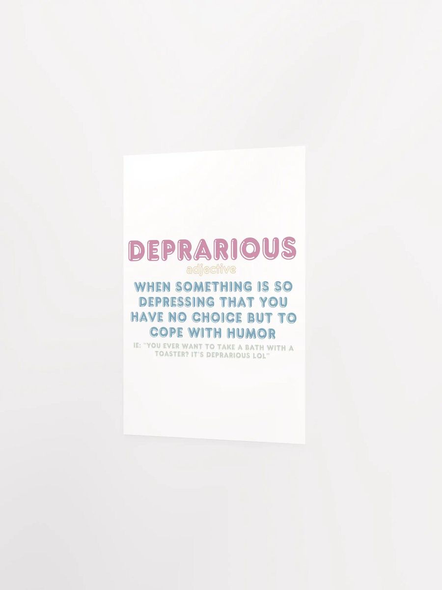 Deprarious - poster product image (19)