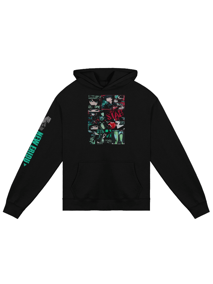 3 PRINT Premium Oversized Heavyweight Hoodie Jane Doe STAB! Zenless Zone Zero Design product image (1)