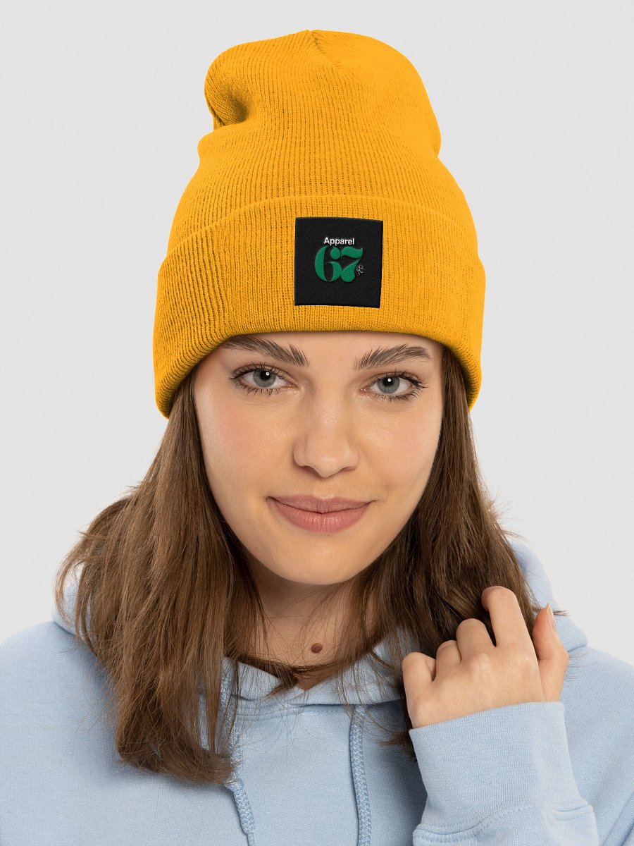 67 Apparel Cuffed Beanie Various Colours product image (3)