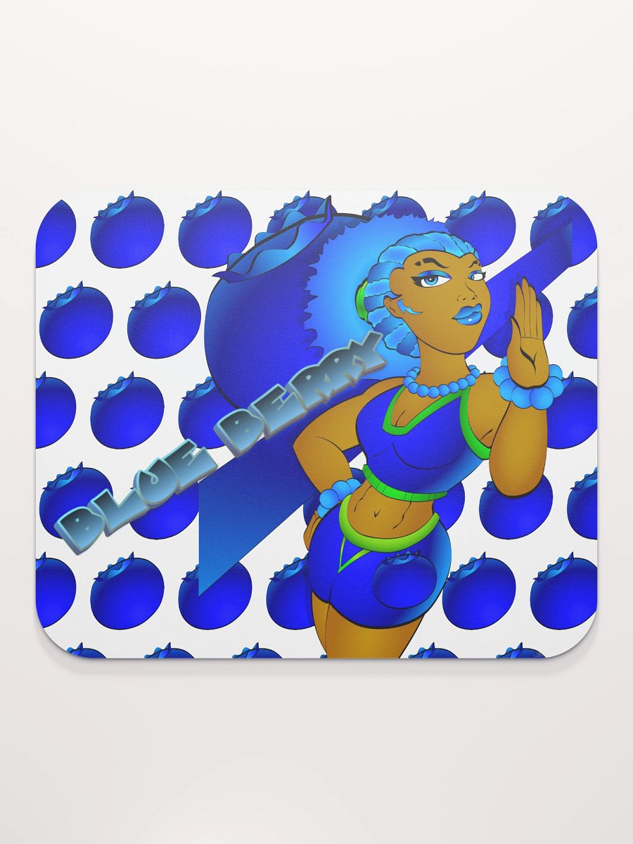 Blue Berry Bliss Mouse Pad product image (1)