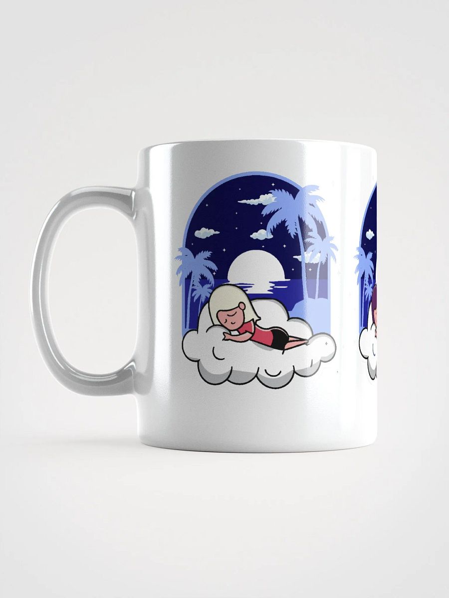 Tripple Cloudy Night White Mug product image (6)