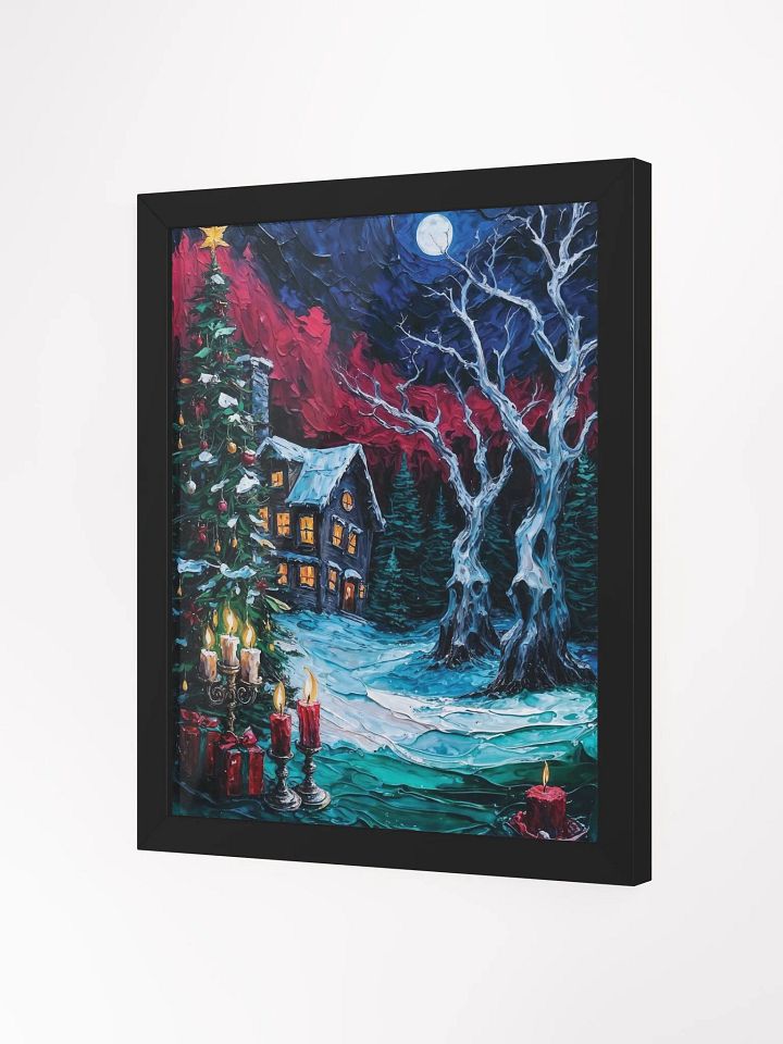 Christmas Winter Cottage Framed Print product image (8)
