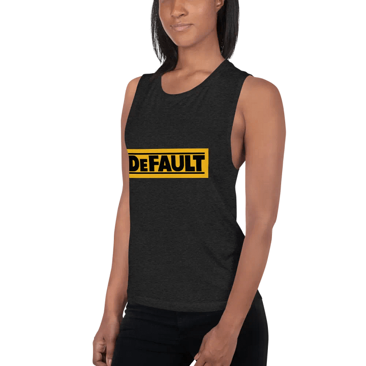 DeWalt DeFault Bella+Canvas Women's Flowy Muscle Tank product image (2)