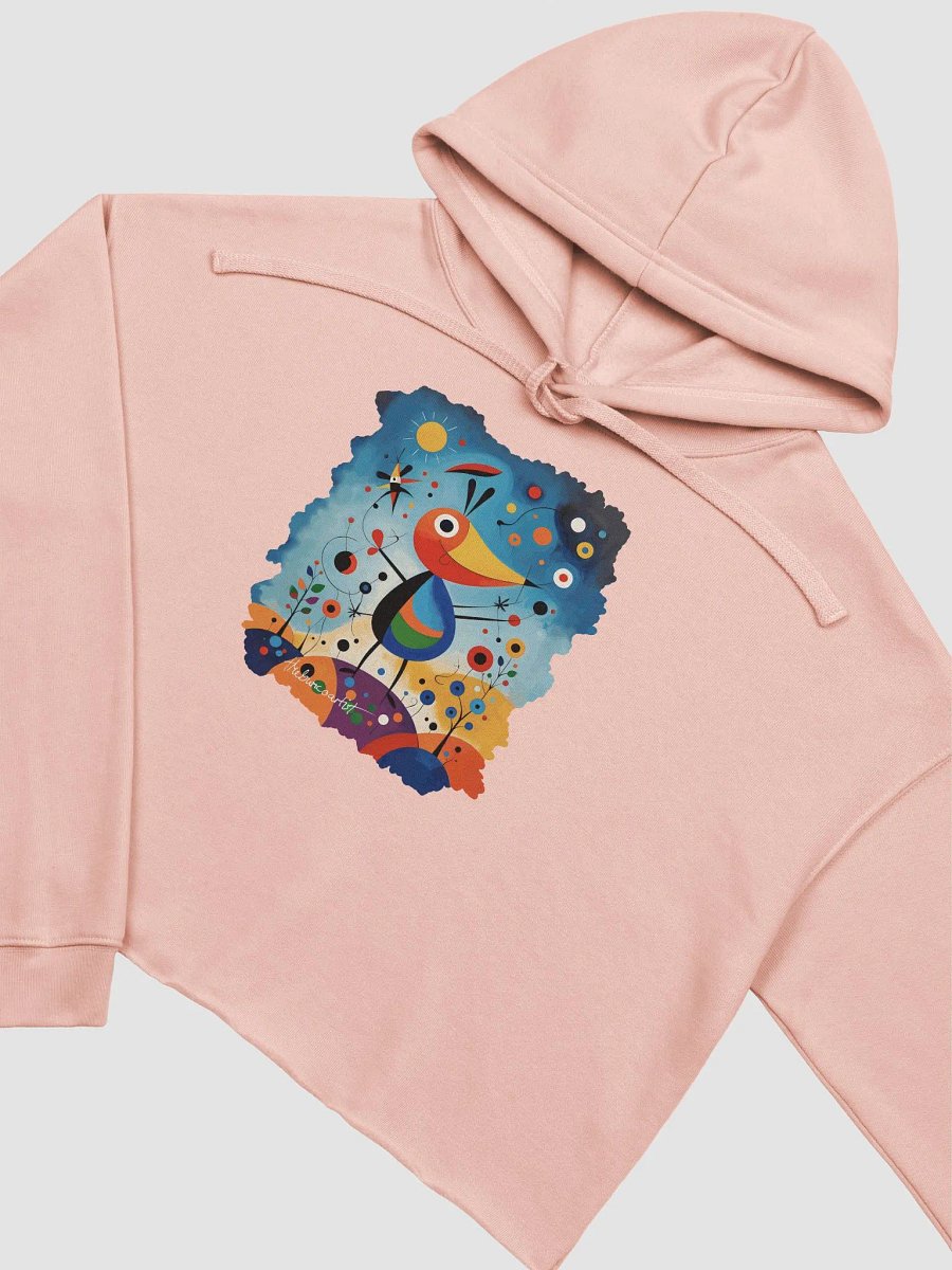 Bella+Canvas Fleece Crop Hoodie product image (5)
