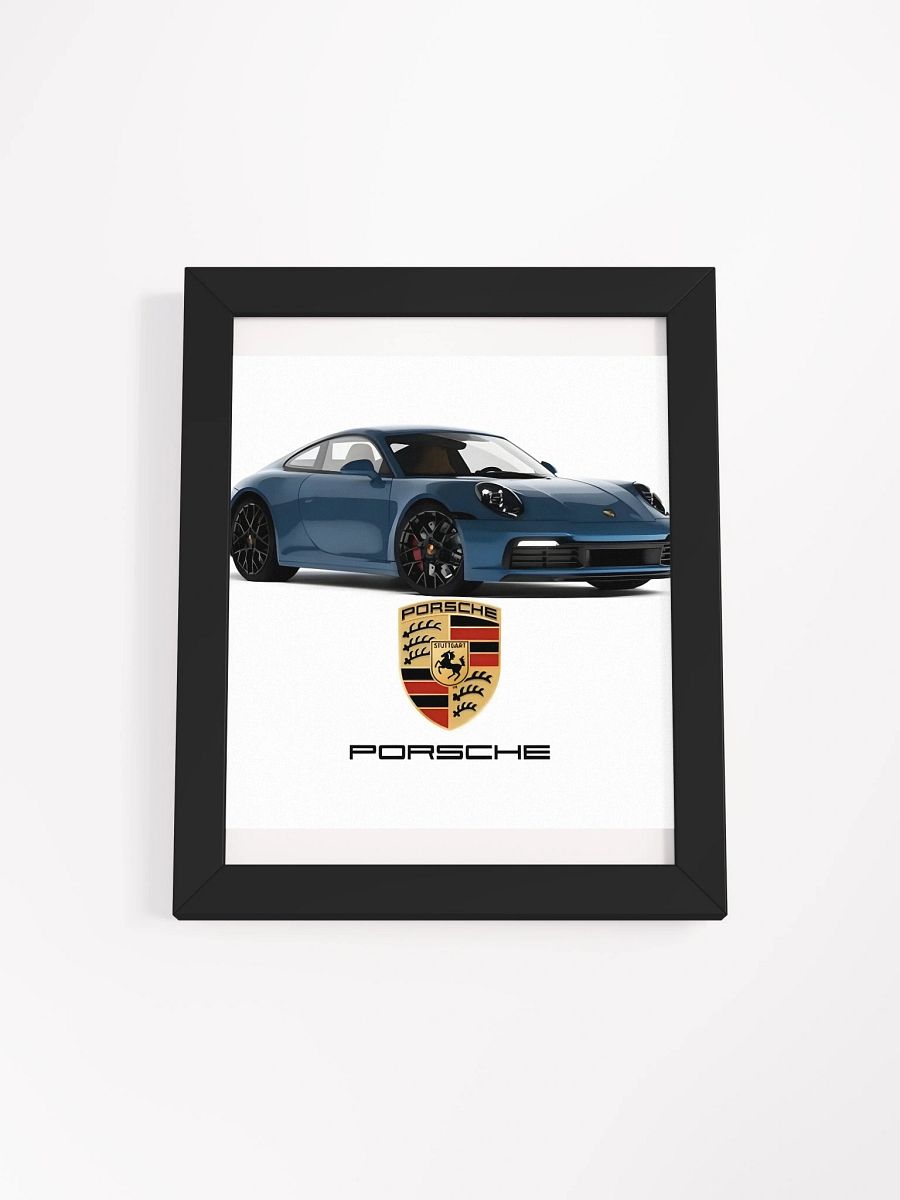 Wall Art Framed High-Quality Matte Poster (in) Porsche 911 Carrera S product image (1)